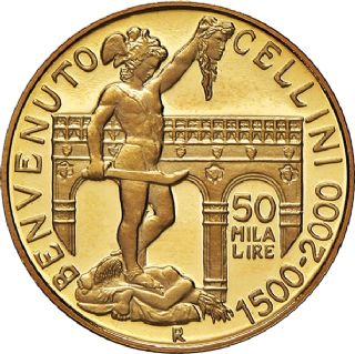 50mila Lire - Benvenuto Cellini